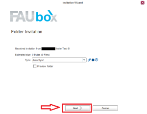 Faubox_Synchronize a shared folders 2