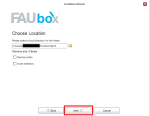 Faubox_Synchronize a shared folders 3